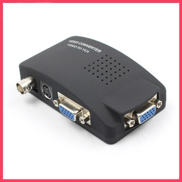 BNC轉VGA 轉換器 電腦顯示器 接監控主機 Q9 監視器 視頻轉顯示器 轉換盒
