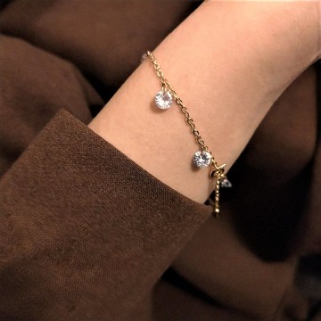 │輕奢│維納斯 • 裸肌感 • 手鍊 • 14K注金 • 14kgf