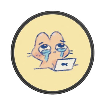 GRIP O (MagSafe 兼容） 黑 - Jazlynn - 邊哭邊工作