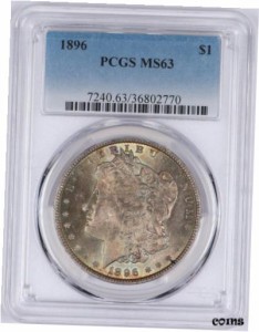 アンティークコイン コイン 金貨 銀貨 Morgan Silver Dollar PCGS MS63