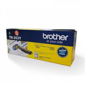 BROTHER 原廠黃色碳粉匣 TN-263Y