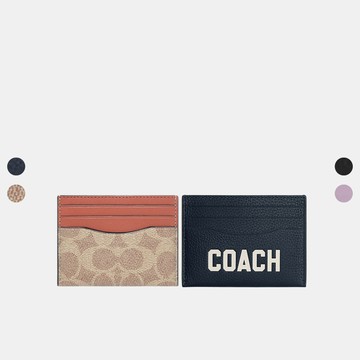 【COACH】圖樣卡夾 證件包 卡包-多色任選(CP275/CP276/936/CP275)｜官方直營