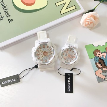 樂天精選~運動情侶電子手錶女簡約氣質ins風情侶款一對學生韓版防水夜光 雙11全館免運