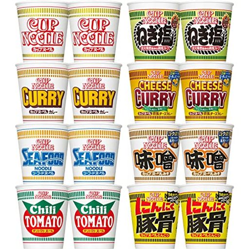 日清食品 カップヌードルシリーズ (レギュラーサイズ 8種 計16個) 