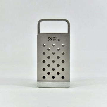 min.young 台灣製造 Lume-mini 18 金屬製筆筒 - 金屬原色