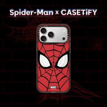 Spider-Man x CASETiFY 聯名系列 Spider-Man Mask  iPhone 17/Air/ Pro/Pro Max手機保護殼