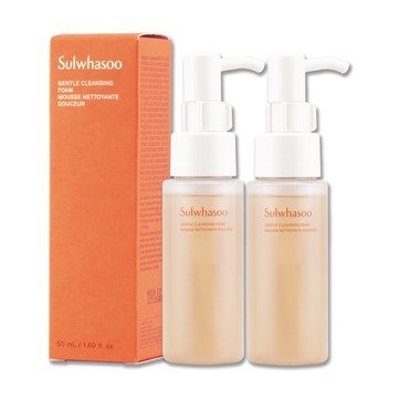 《Sulwhasoo 雪花秀》淨透保濕潔顏泡沫 50ML x 2