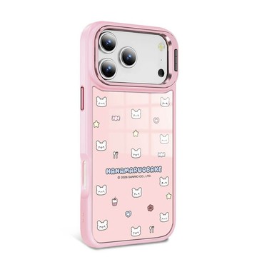 三麗鷗 iPhone 全系列 防摔合金框隱形立架手機殼-迷你花丸