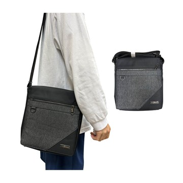 肩側包中容量扁包主袋+外袋共五層防水尼龍布