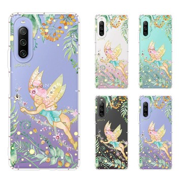 YOURS SONY 全系列 奧地利彩鑽防摔手機殼-綠仙子 Xperia 10/5/1/VIII/VII/VI/V/IV/III/II/Pro-I