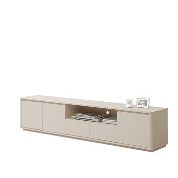直人木業-UL莫蘭迪奶油風電視櫃212公分