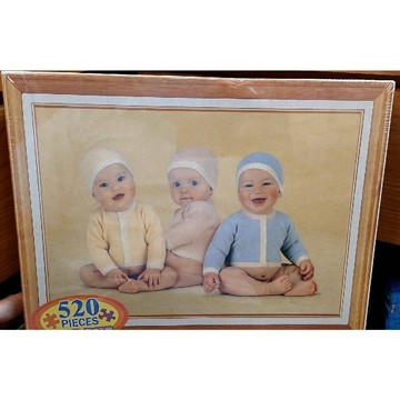 絕版拼圖 - Babyhood  台灣製 520片拼圖 52-569 (無框)