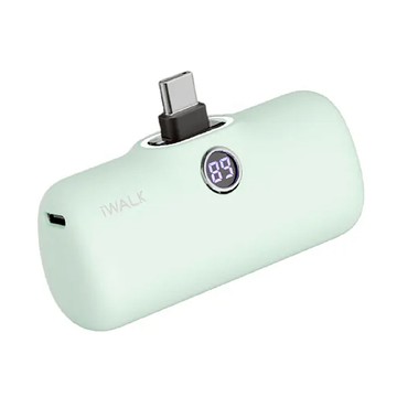Iwalk Battery 口袋寶Pro閃充行動電源 Type-C  DBL5000PC  綠色