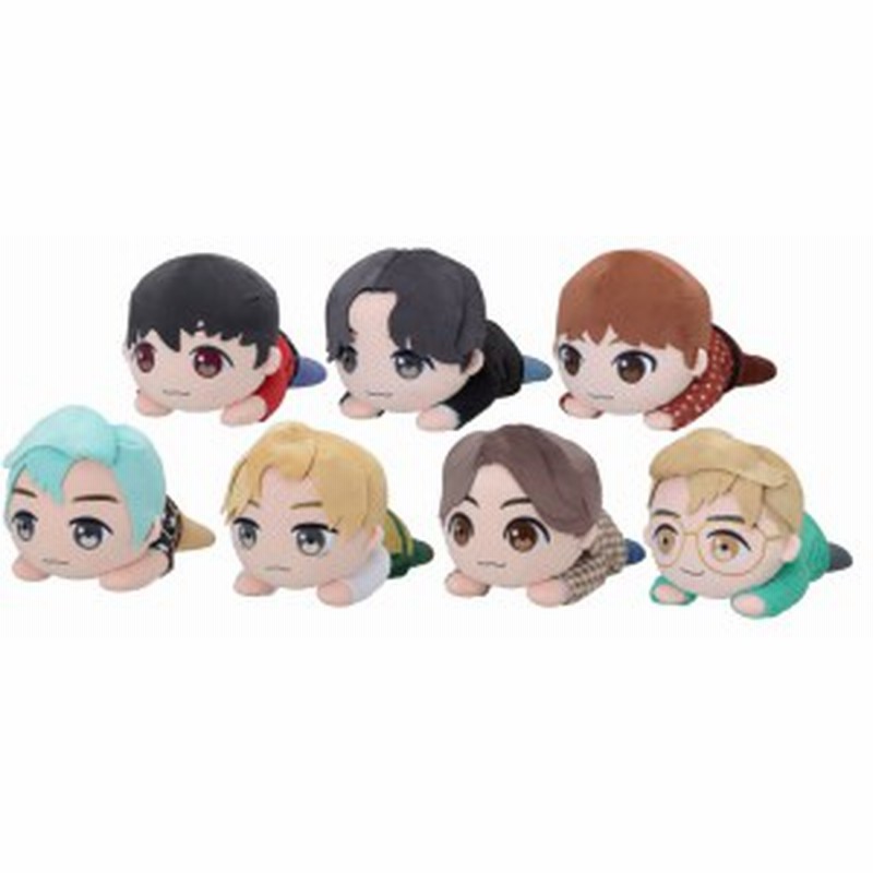 BTS あほらしい TinyTAN メガジャンボ寝そべりぬいぐるみ j-hope