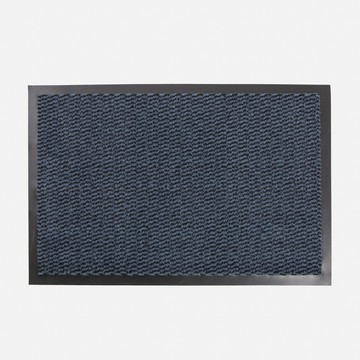 吸水刮泥地墊/踏墊/門墊 60x40cm 斜紋藍