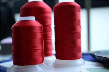 手工玉線掛繩線材編織cs紅色股線3股9股12股18股24股紅線中國結