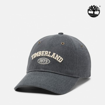 Timberland 男款黑色牛仔休閒棒球帽|A67CEW08