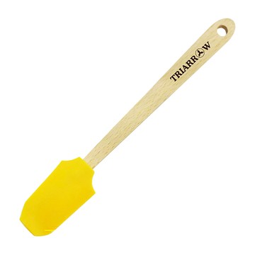 三箭牌 耐熱矽膠彎頭小刮刀 2013 19.5cm  黃色  1支