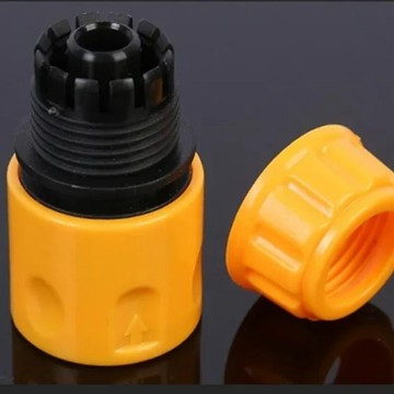 【金沃百货】新款快速水連接套件 - 耐用的雙裝適配器，適用於緊密連接的尖刺灌溉軟管