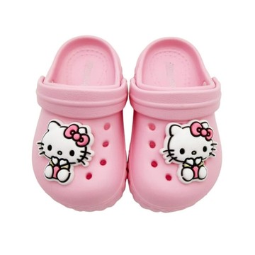 【菲斯質感生活購物】台灣製三麗鷗KITTY洞洞鞋 HELLOKITTY KITTY 嬰幼童鞋 中童鞋 SANRIO 涼鞋 女童鞋