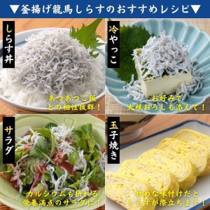 龍馬しらすと鮪たたきの紅白丼