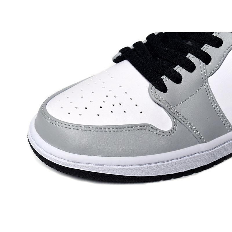 NIKE AIR JORDAN 1 LOW LIGHT SMOKE GREY ナイキ エア ジョーダン 1 ロー スニーカー (  ライトスモークグレー 灰色 メンズ 553558-030 ) | LINEショッピング