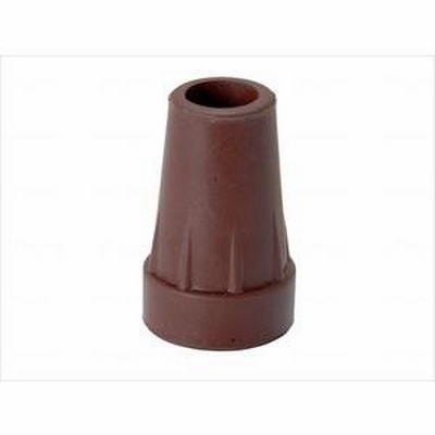 【※送料別途】マキテック杖先ゴム 16mm（DD-16） ブラウン 16(wf-384092-1)【単位：1】