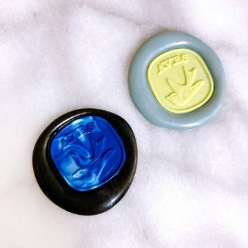 封蠟成品章貼紙 - 拼色組 - 鳥類 (2個一組)