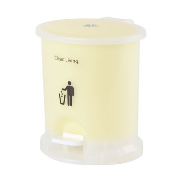 好室喵美力樂踏式垃圾桶-附內桶10L(顏色隨機出貨)