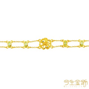 【今生金飾】迎春風手鍊 黃金手鍊