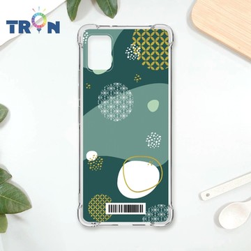 TRON 三星 A51 日系和風圓點銅錢招財系列 四角防摔載具殼 軟殼 手機殼