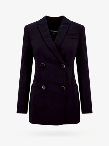 Sustainable viscose blazer - GIORGIO ARMANI - gender_Woman