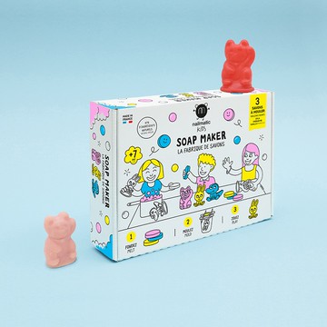 【nailmatic】nailmatic Kids DIY 動物肥皂製作禮盒 - 三入一盒