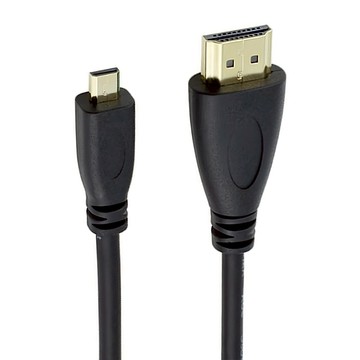 UniSync Micro HDMI轉HDMI高畫質4K影音鍍金頭傳輸線 50CM  單一商品  1條