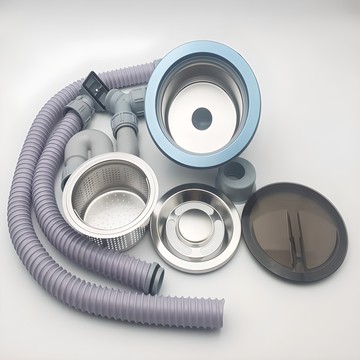 Aviang 奶油色潔淨水槽排水管組  1組  混色