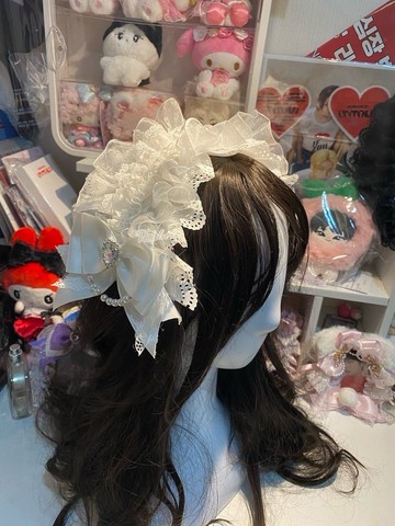 手工蕾絲洛麗塔髮箍