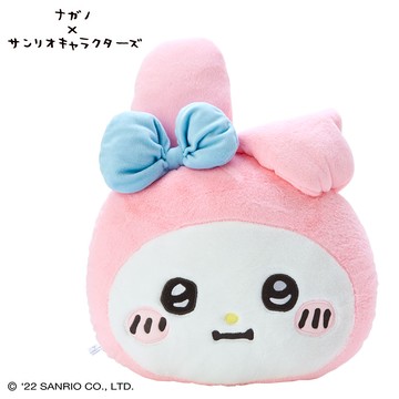 【震撼精品百貨】My Melody_美樂蒂~日本SANRIO三麗鷗 美樂蒂&酷洛米造型靠墊 抱枕-裝可愛*17357