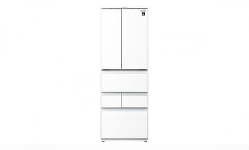 SHARP 夏普 SJ-GK51AT-W 504L自動除菌離子六門變頻冰箱 水漾白