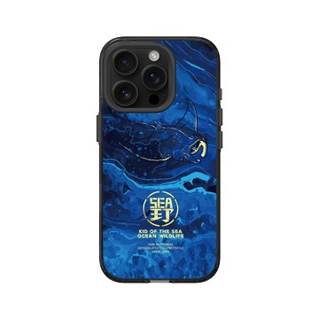 iPhone 16 Pro Clear (相機按鈕) 酷墨灰 - KID - 野SEA海洋MANTA