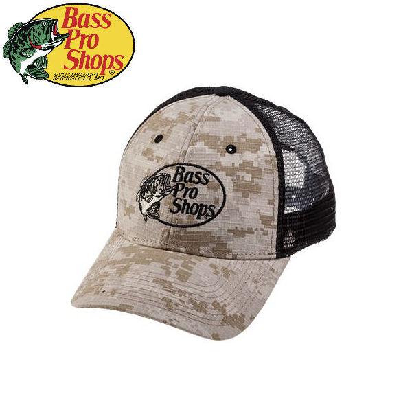 バスプロショップス Bass Pro Shops メンズ メッシュキャップ 帽子 フィッシング アウトドア Digital Desert Camo  Trucker Mesh Cap | LINEショッピング