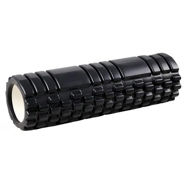 瑜珈滾筒 EVA材質  黑色  長 45 x 13cm  1個