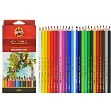 捷克製KOH-I-NOOR 24C水性色鉛筆(不含水彩筆)k3718【APP滿額下單10%點數(單一帳號最高5000點)】1/31止