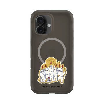 iPhone 16 AirX 本質黑 - Positive Vibes / 正好能量 - 燃燒 綻放