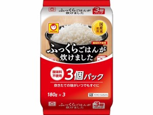 東洋水産 ふっくらご飯が炊けました180g 3食