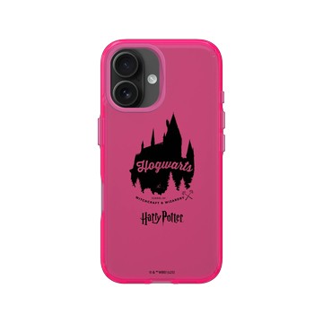 iPhone 16 Clear 粉漾桃 - 哈利波特 Harry Potter - 霍格華玆城堡