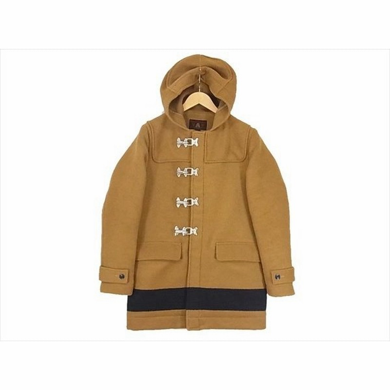 Hysteric Glamour ヒステリックグラマー 0234ac08 ファイヤーマン ダッフル コート キャメル系 M 美品 中古 通販 Lineポイント最大0 5 Get Lineショッピング