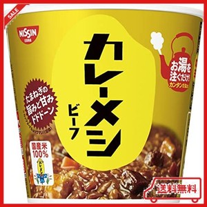 日清食品 カレーメシ ビーフ 107GX6個