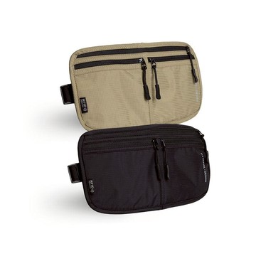 RFID旅行防盜護照證件收納包-升級款 卡其色