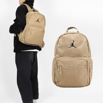 Nike 後背包 Jordan 卡其 黑 13吋 筆電包 雙肩包 背包 包包 JD2513023AD-002