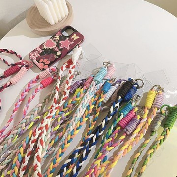 【Upton】潮流 掛繩 ins風 斜跨 手機鏈 背帶式 通用 手機殼 diy 側掛 肩帶 可拎 掛脖繩